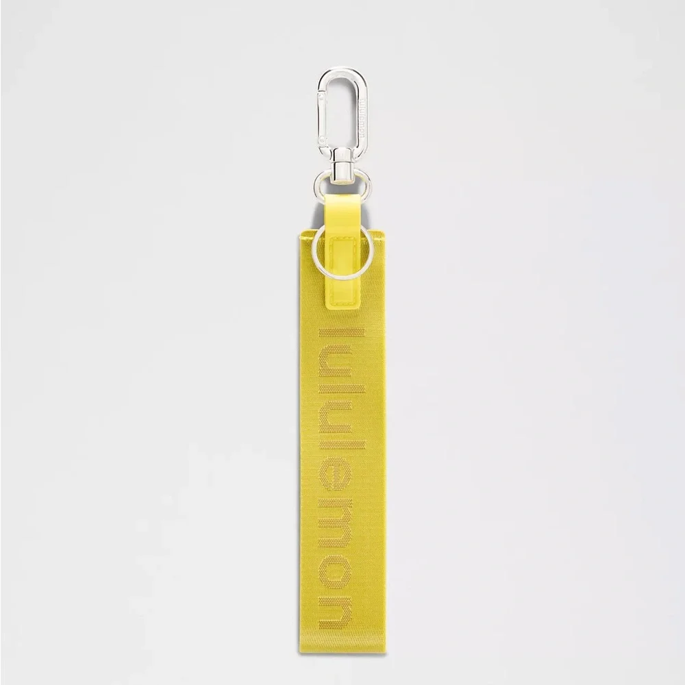 Lululemon Never Lost Keychain- Daisy Glow/Melrose Tan